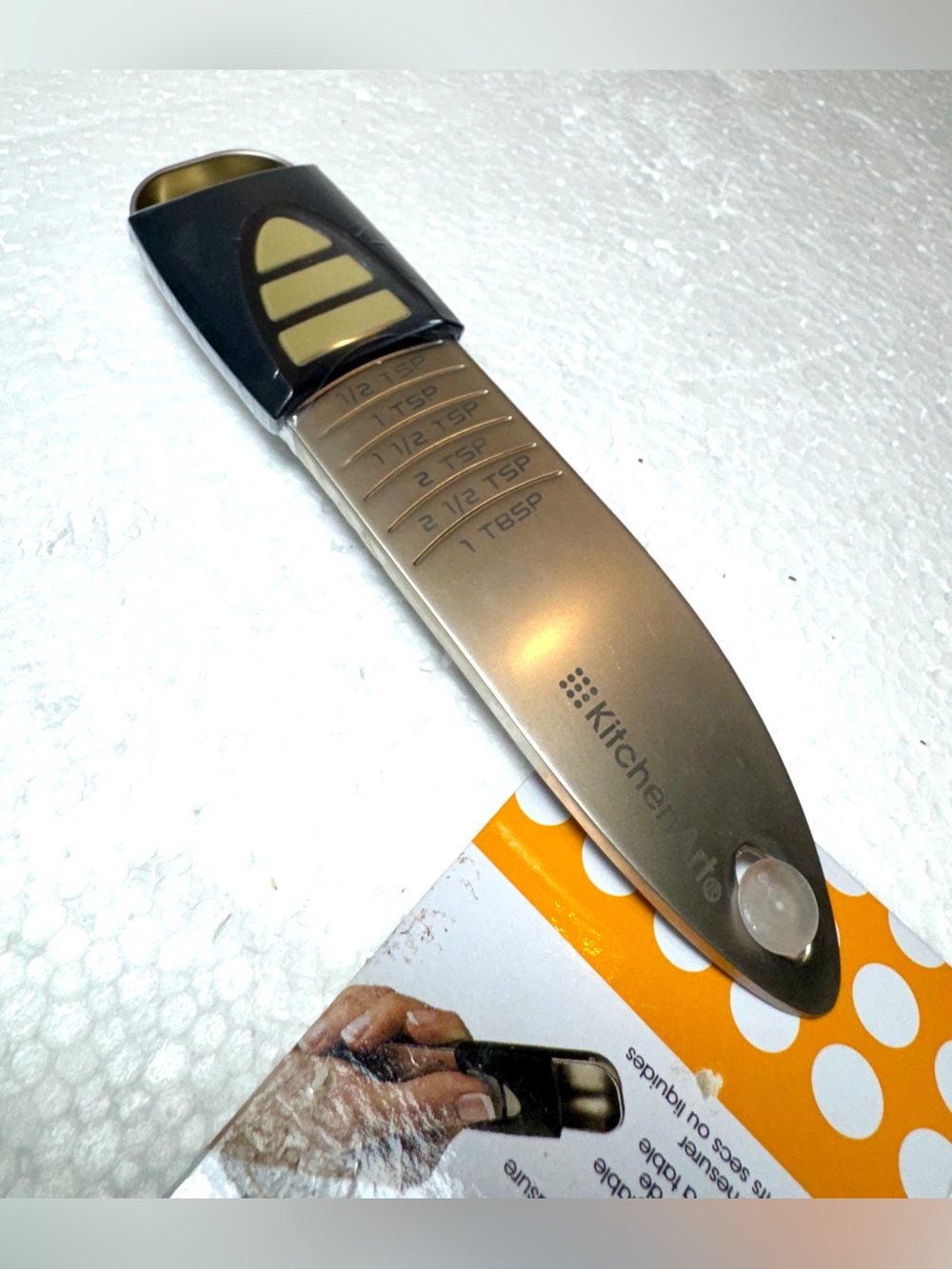 Tablespoon Adjust -A Silver tone 7-in-1 Measuring Spoon